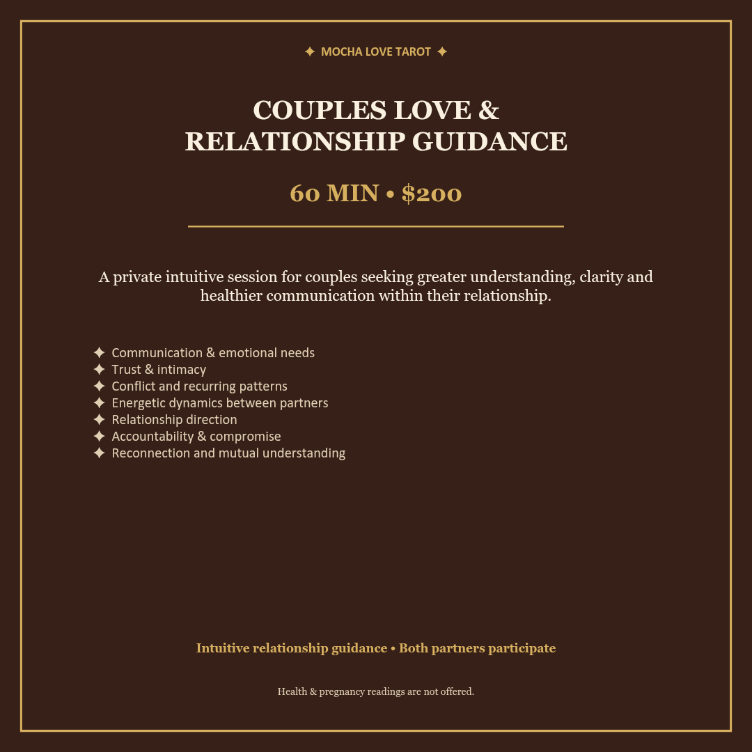 Couples Love & Relationship Guidance details